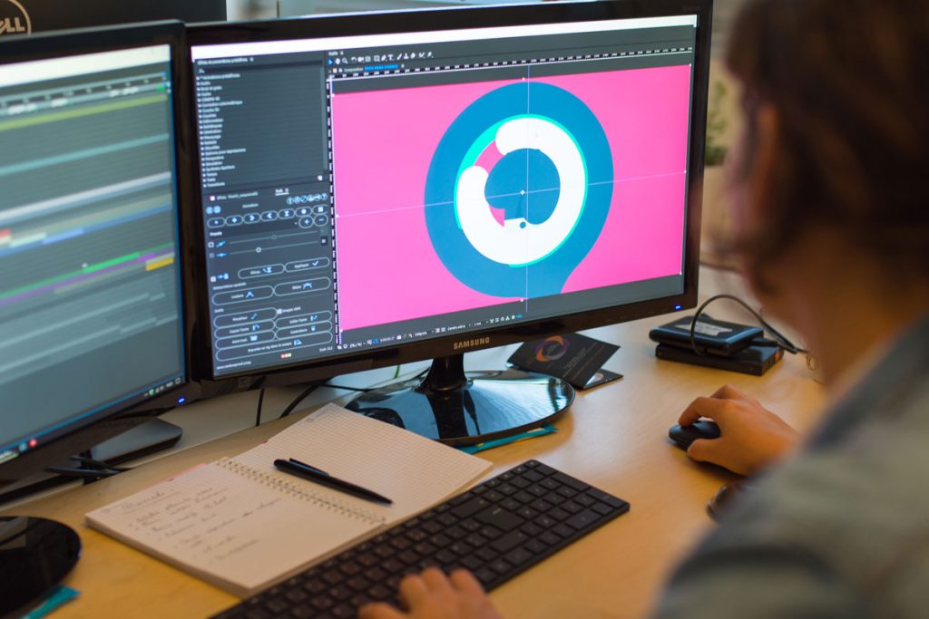 Le motion design fait aussi partie des compétences de Aude G. En voir plus sur www.audeglondu.com
